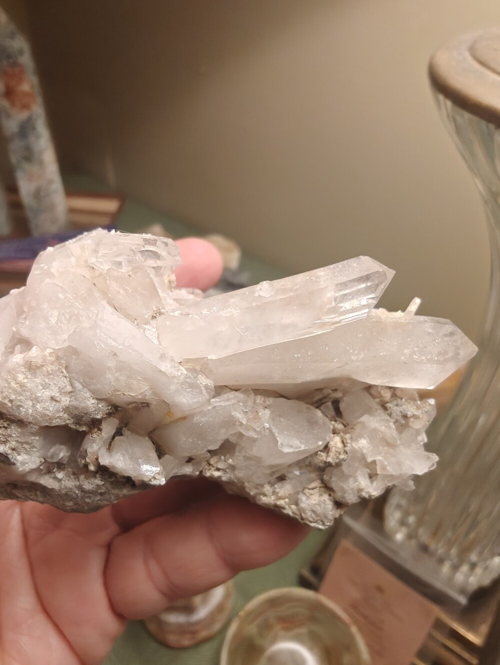 Clear Quartz Cluster